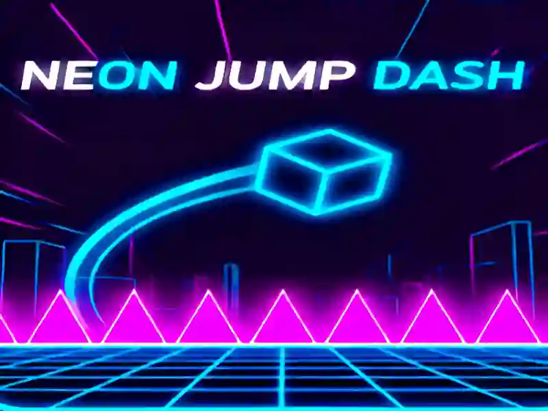 Joc Neon Jump Dash on-line