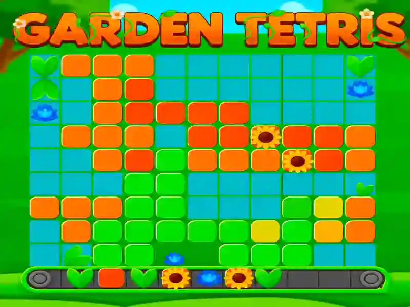Joc Garden Tetris on-line