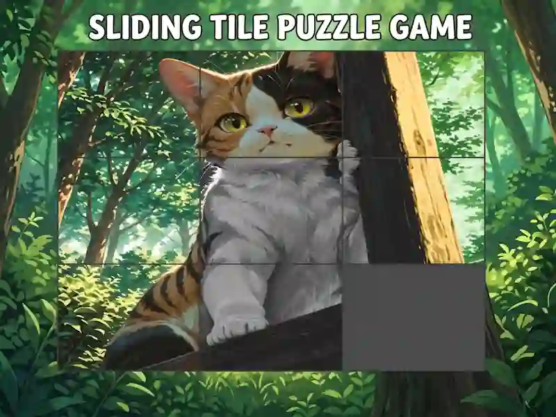 Joc Sliding Tile Puzzle Game on-line