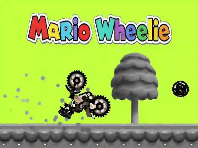 Joc Mario Wheelie on-line