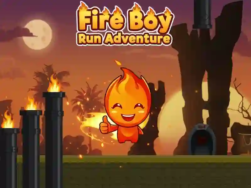 Joc Fire Boy Run Adventure on-line