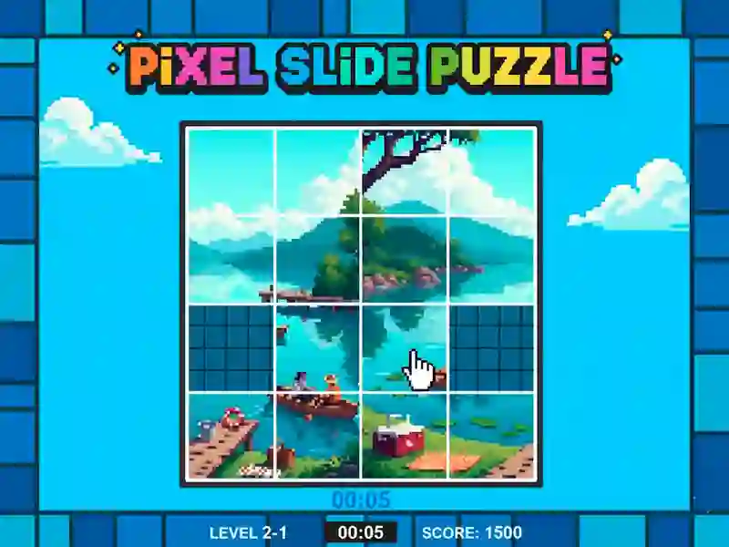 Joc Pixel Slide Puzzle on-line