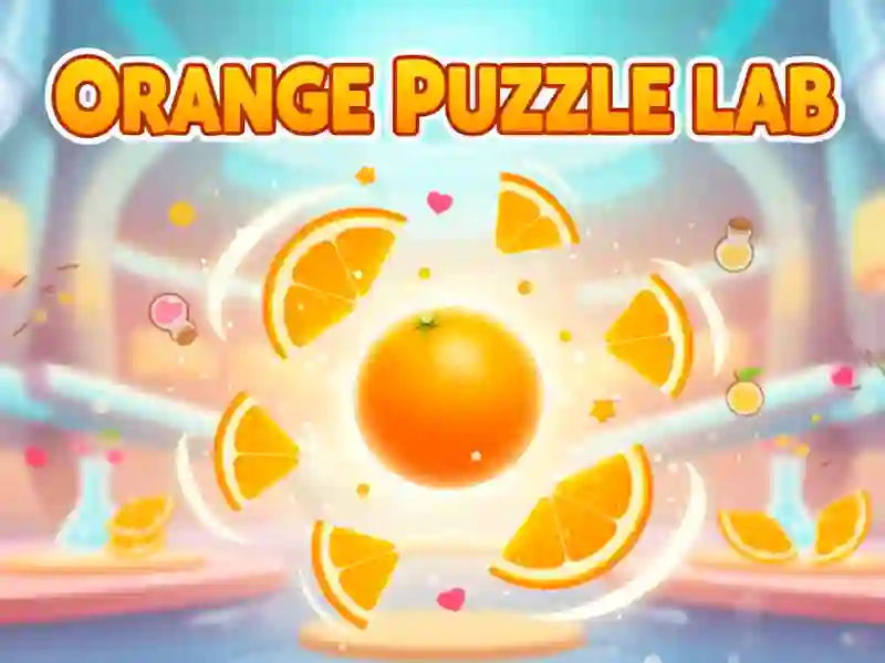 Joc Orange Puzzle Lab on-line