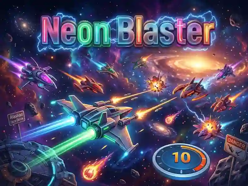Joc Neon Blaster on-line