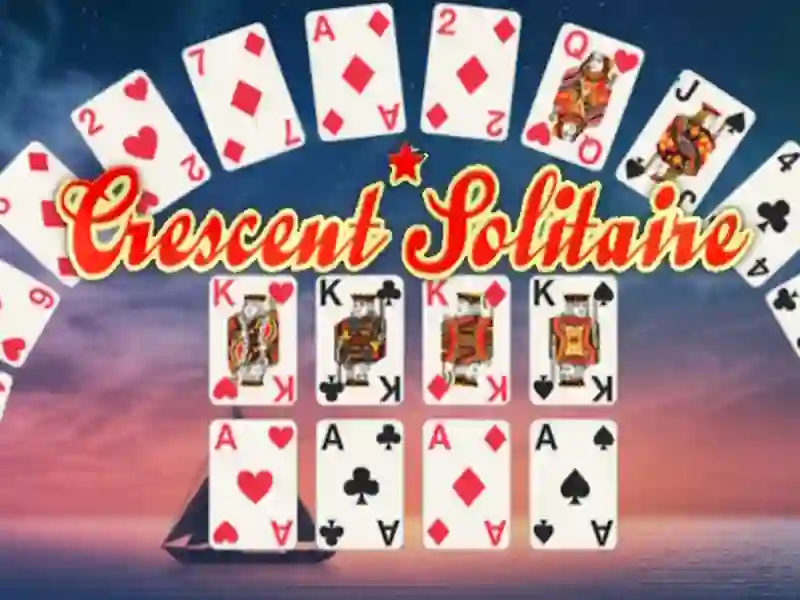 Joc Solitaire Crescent on-line Joc Solitaire Crescent on-line