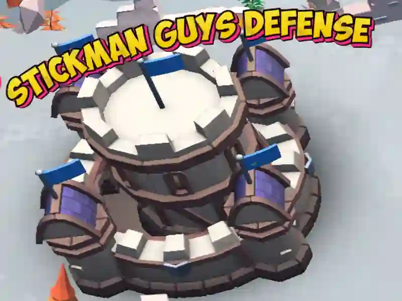 Joc Stickman Guys Defense on-line