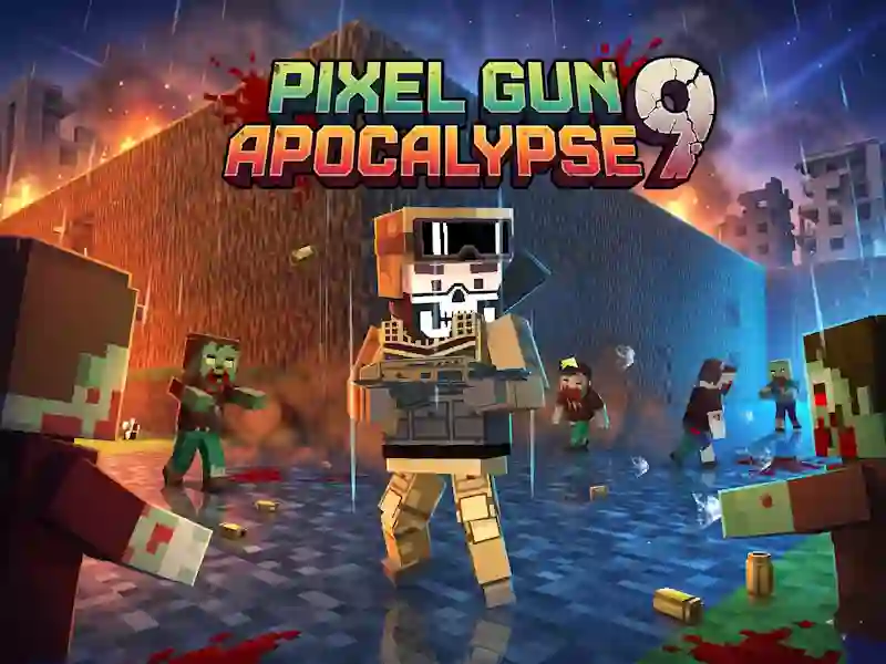 Joc Pixel gun apocalypse 9 on-line