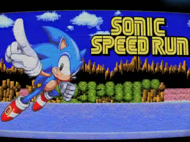 Joc Sonic Speed Run on-line