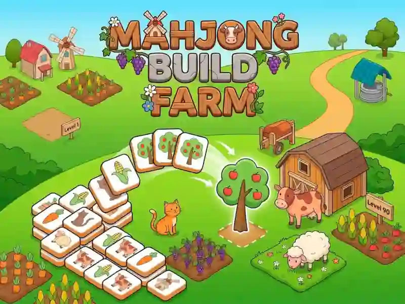 Joc Mahjong Build Farm on-line