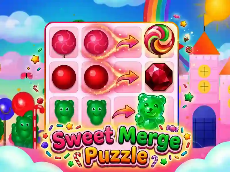 Joc Sweet Merge Puzzle on-line