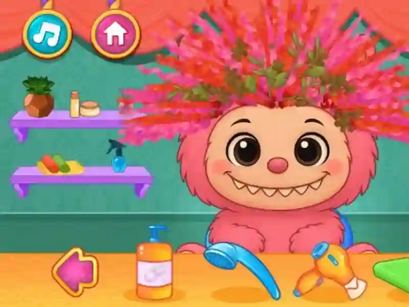 Joc Salon de coafura Labubu on-line