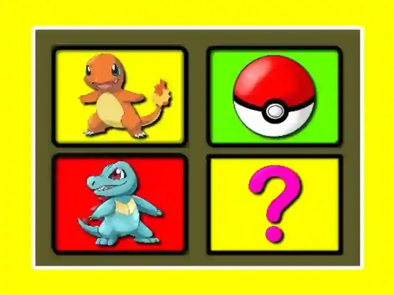 Joc Timp de memorie Pokemon on-line