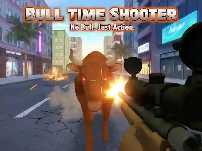 Joc Bull Time Shooter on-line