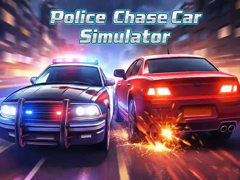 Joc Police Chase Simulator de mașini on-line