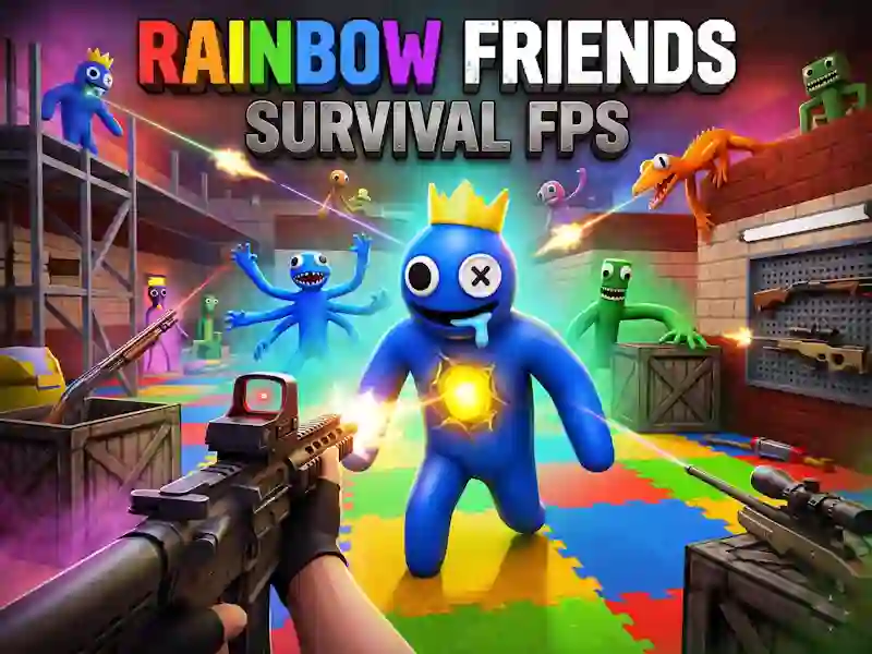 Joc Rainbow Friends Survival FPS on-line