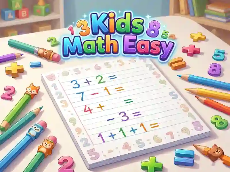 Joc Kids Math Easy on-line