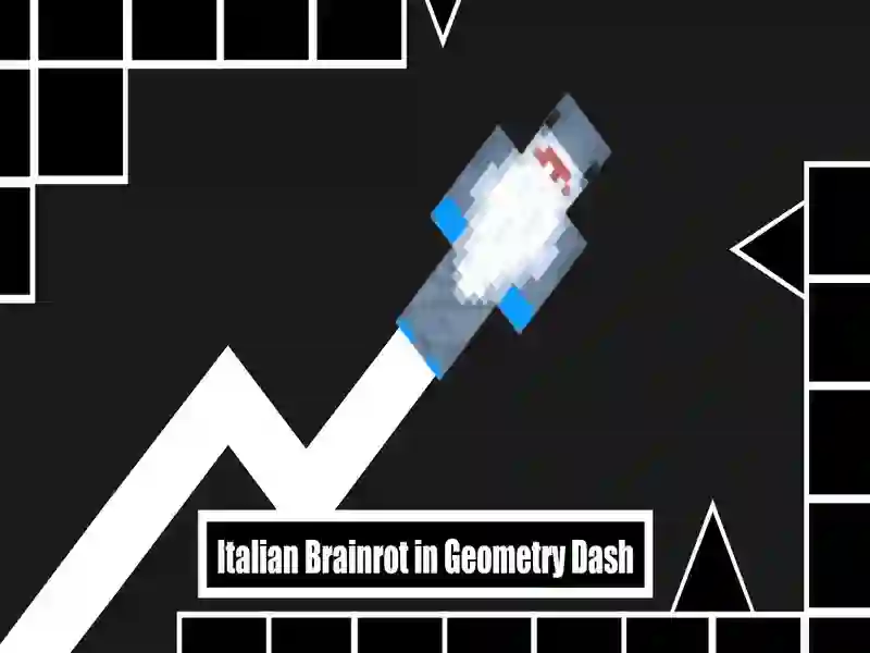 Joc Brainrot italian în Geometrie Dash on-line