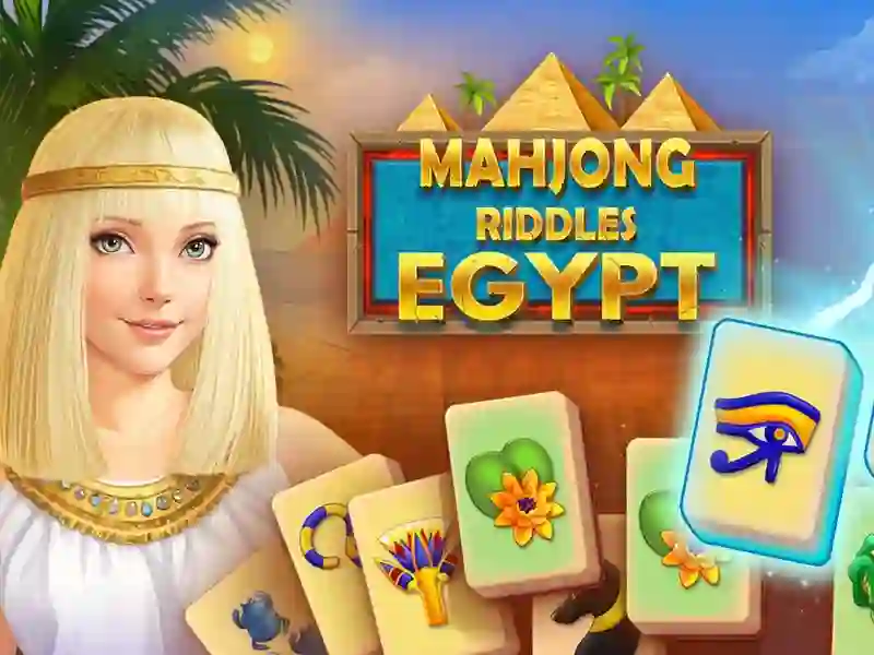Joc Mahjong Riddles: Egipt on-line