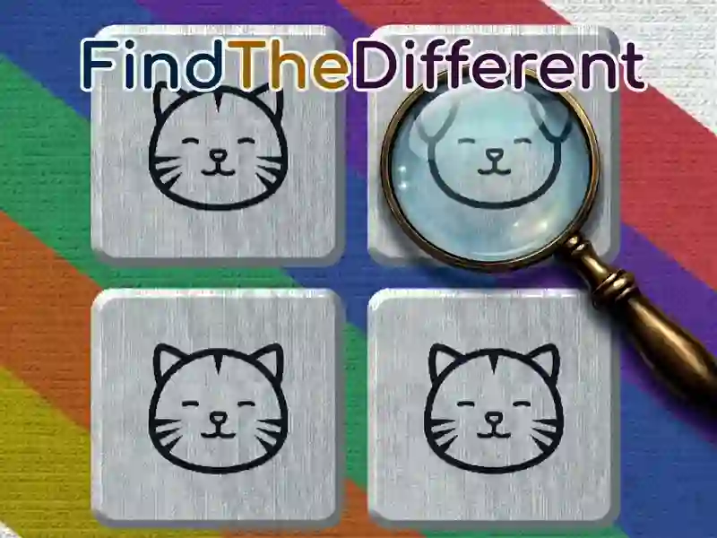 Joc FindThe Different on-line