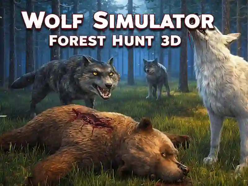 Joc Wolf Simulator Forest Hunt 3D on-line