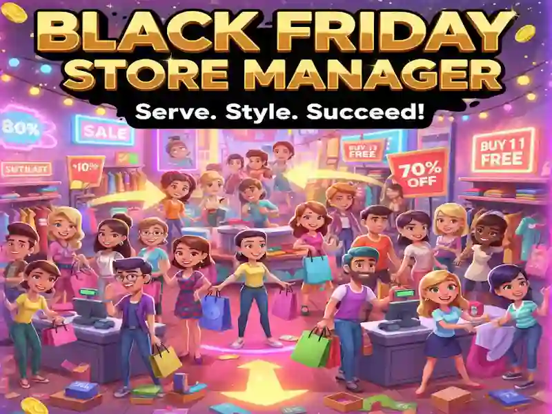 Joc Managerul magazinului de Black Friday on-line