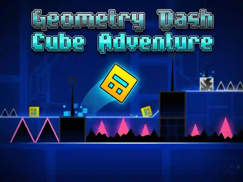 Joc Geometry Dash Cube Adventure on-line