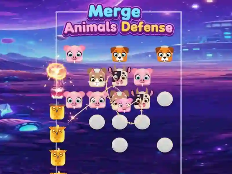 Joc Merge Animals Defense on-line
