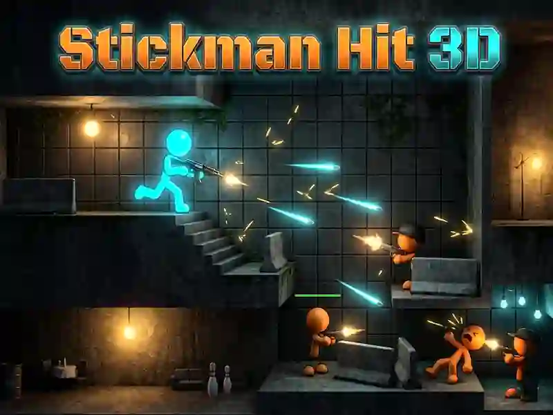 Joc Stickman Hit 3D on-line