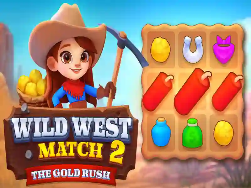 Joc Wild West Match 2: The Gold Rush on-line