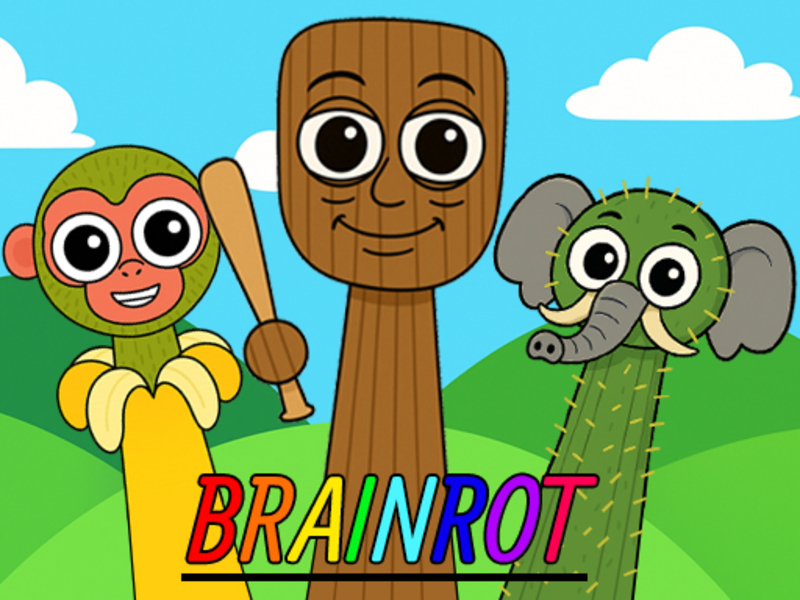 Joc Brainrot de fază sprunki on-line