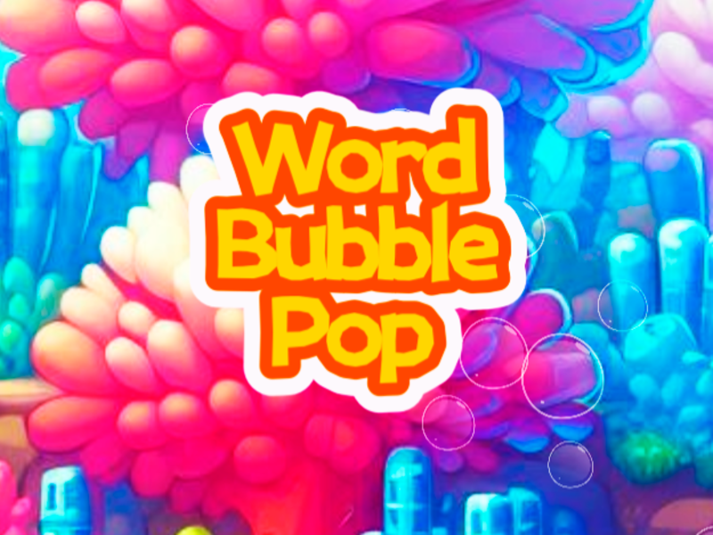 Joc Pop cu bule de cuvinte on-line