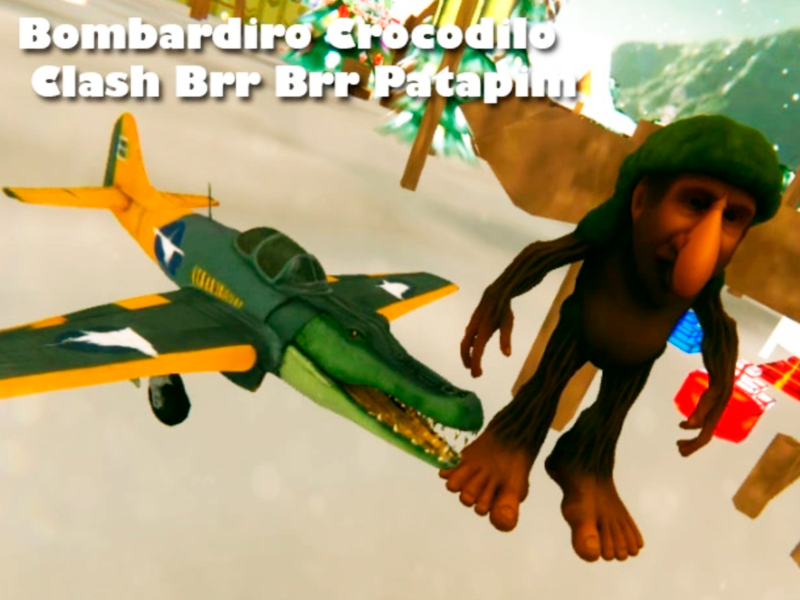 Joc Bombardiro Crocodilo Clash Brr Brr Patapim on-line