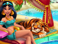 Joc Prințesă arabă la piscină on-line