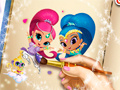 Joc Carte de Colorat Shimmer și Shine on-line