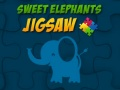 Joc Puzzle cu Elefanți Dulci on-line