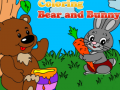 Joc Colorarea Ursului și Iepurașului on-line