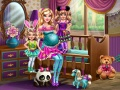 Joc Barbie cu gemeni on-line
