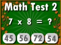 Joc Test de Matematică 2 on-line