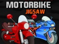 Joc Puzzle Motocicletă Desen Animat on-line