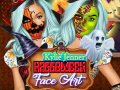 Joc Arta feței de Halloween a lui Kylie Jenner on-line