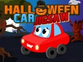 Joc Puzzle cu mașini de Halloween on-line