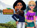 Joc Jasmine și Rapunzel la Camping on-line