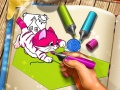 Joc Cartea de colorat animale de companie on-line