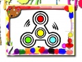 Joc Carte de colorat cu spinner on-line