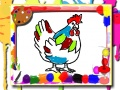 Joc Carte de colorat cu puișori on-line