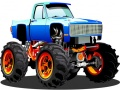 Joc Puzzle Monster Truck on-line
