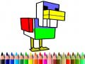 Joc Înapoi la școală: Monster Craft Colorare on-line
