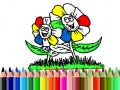 Joc Înapoi la școală: Colorarea florilor on-line