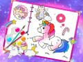 Joc Cartea de colorat cu unicorni drăguți și fabuloși on-line