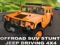 Joc Conducerea jeep-ului SUV offroad 4x4 on-line